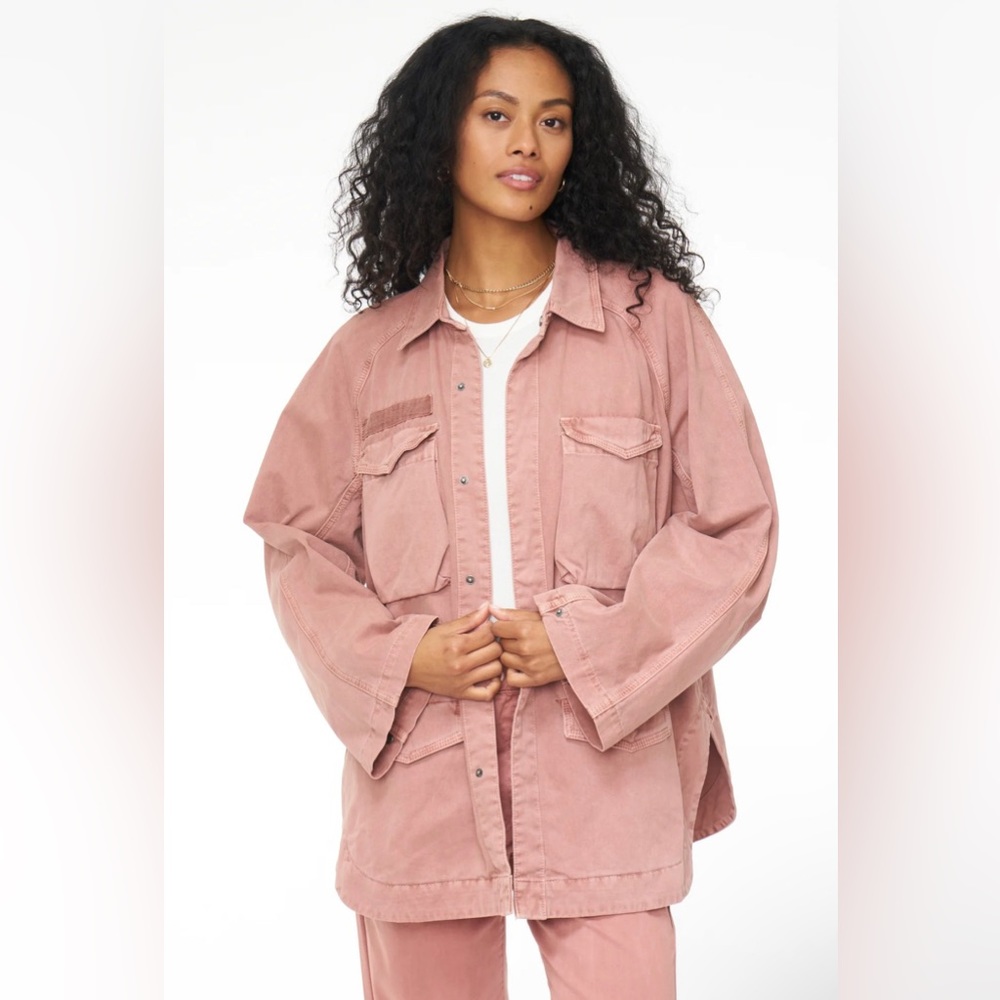 Pistola Briana Cotton Utility Jacket NWT medium